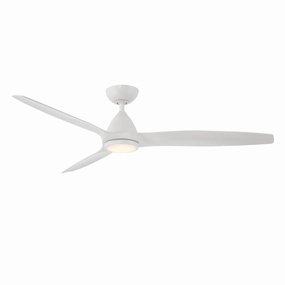 Skylark 62"Ceiling Fan Matte White oscillating medium fans with strong airflow