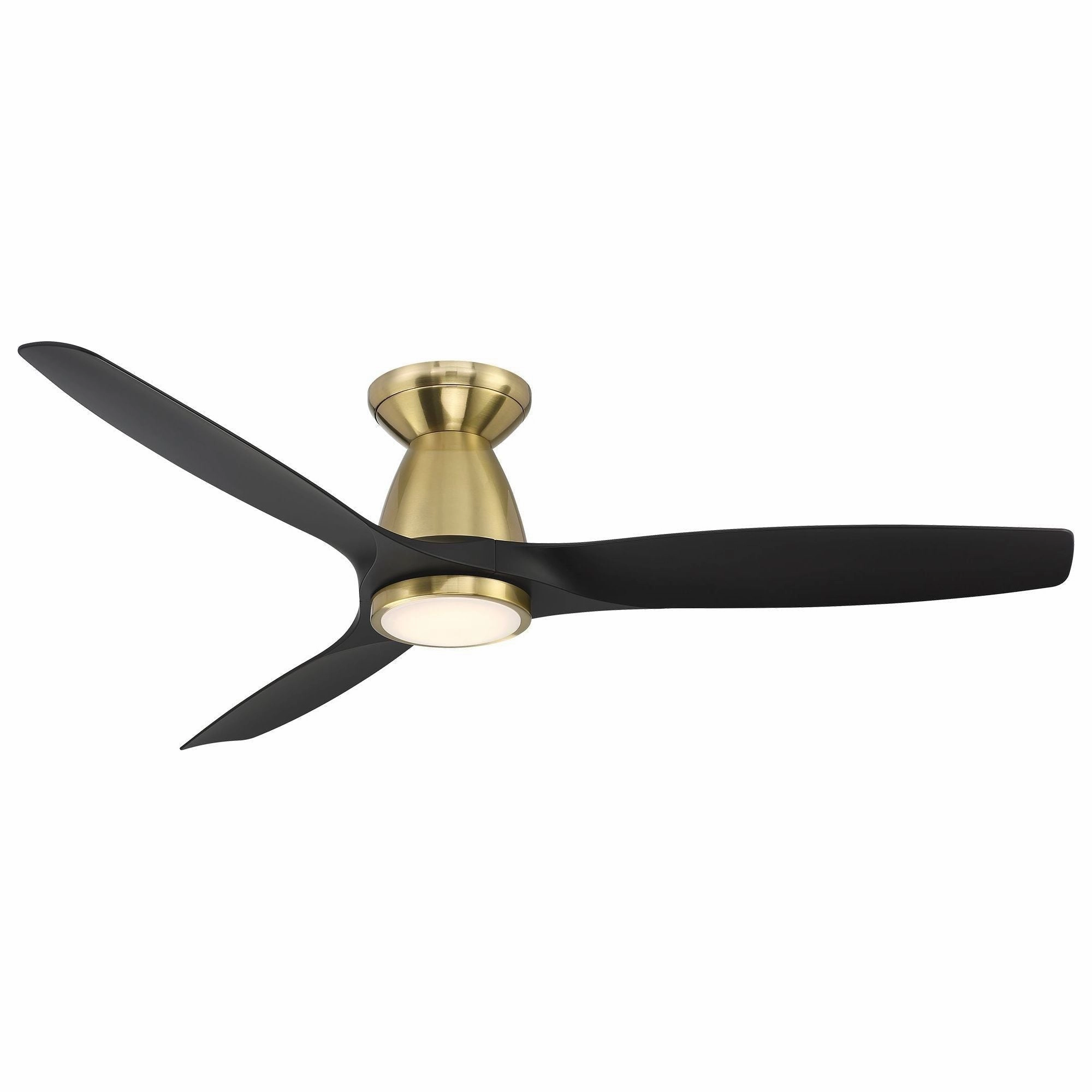 Skylark Indoor/Outdoor 3-Blade 54" LED Smart Flush Mount Ceiling Fan