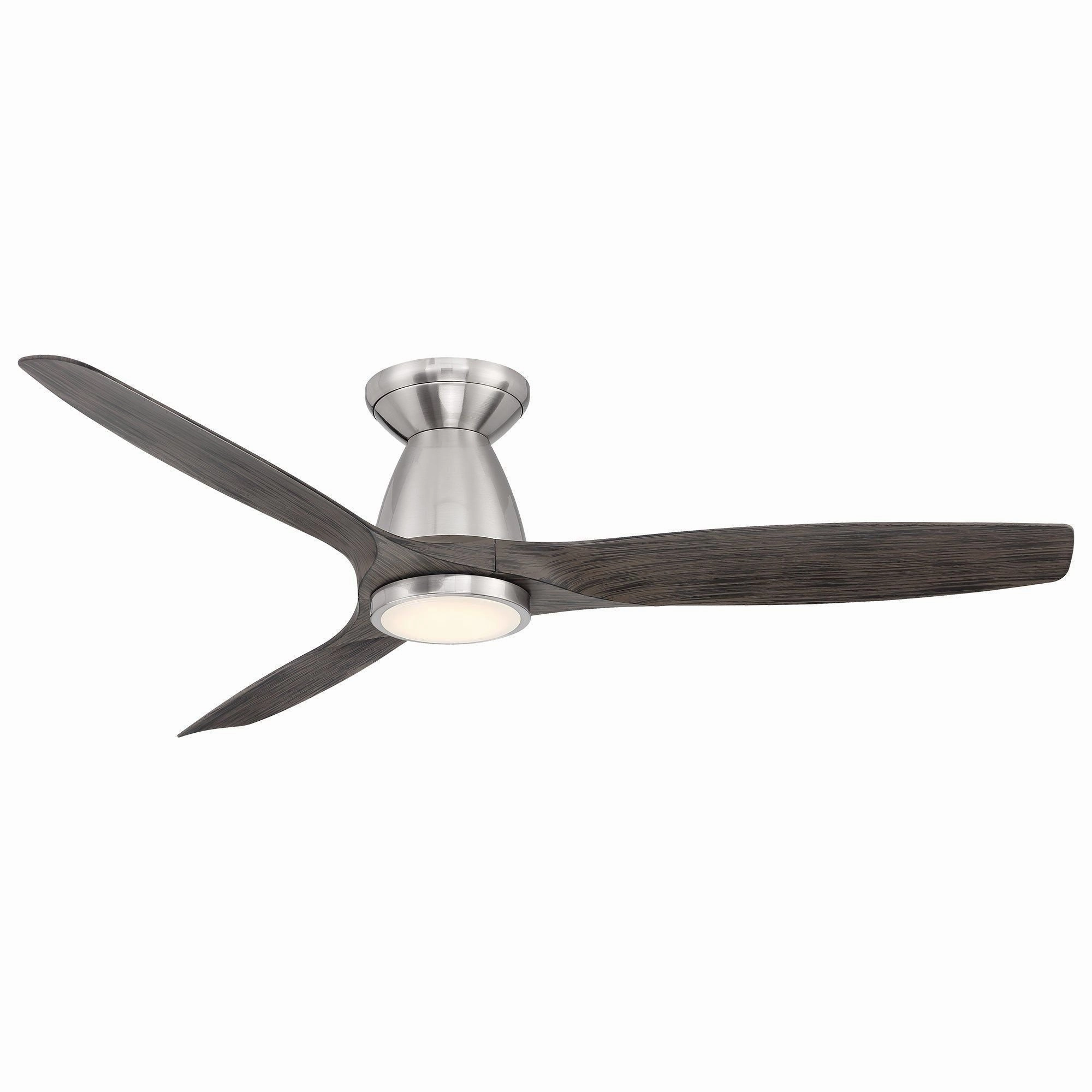Skylark Indoor/Outdoor 3-Blade 54" LED Smart Flush Mount Ceiling Fan