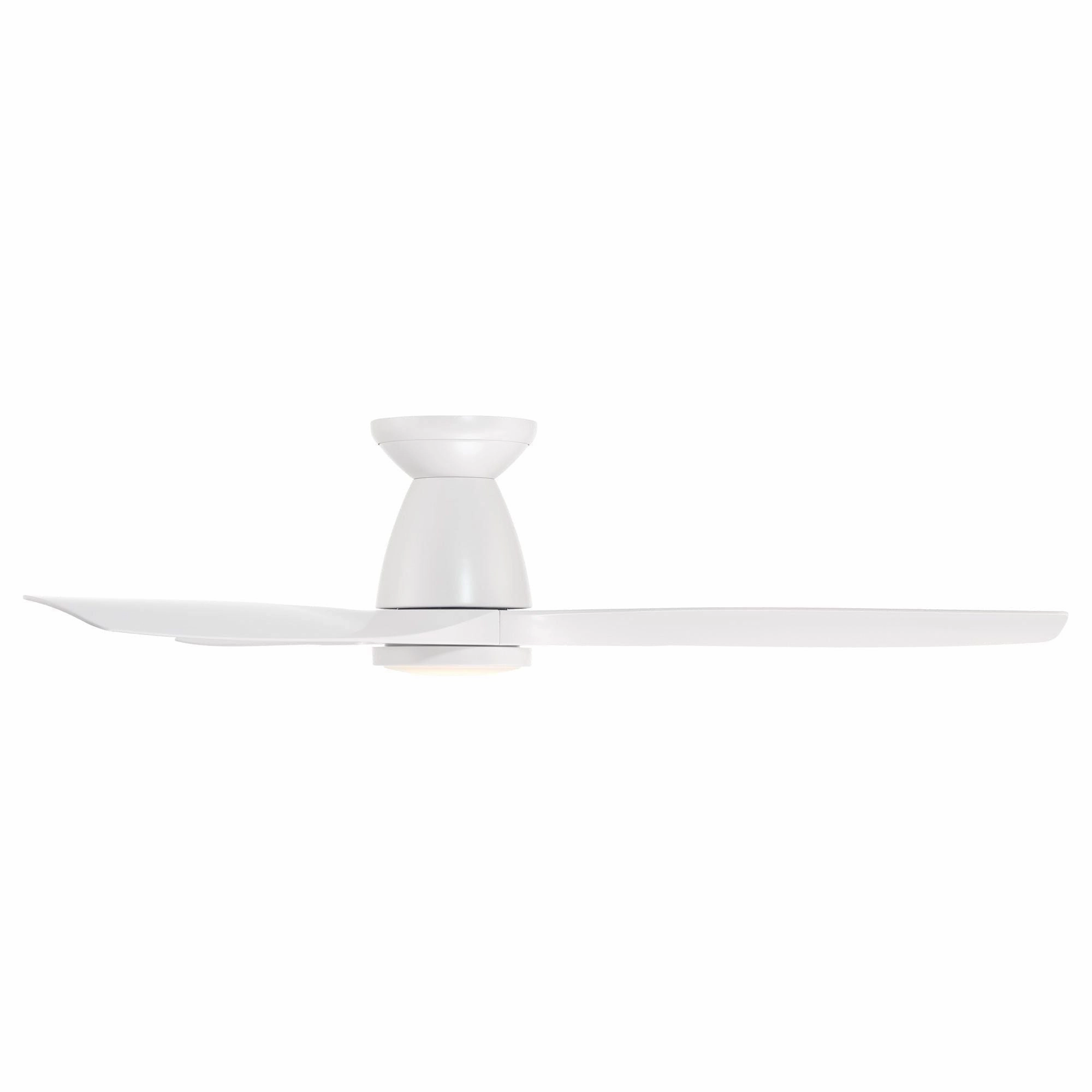 Skylark Indoor/Outdoor 3-Blade 54" LED Smart Flush Mount Ceiling Fan