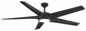 Skymaster 64"Ceiling Fan Coal whisper-quiet fans for bedrooms and offices