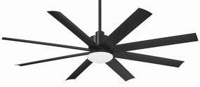 Slipstream Led 65" Ceiling Fan Coal lightweight fans for moving around easily