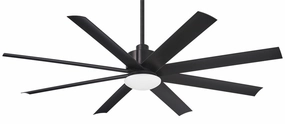 Slipstream Led 65" Ceiling Fan Coal outdoor exterior fans for patio cooling