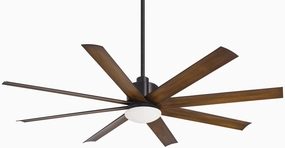 Slipstream Led 65"Ceiling Fan Coal weatherproof fans for outdoor environments