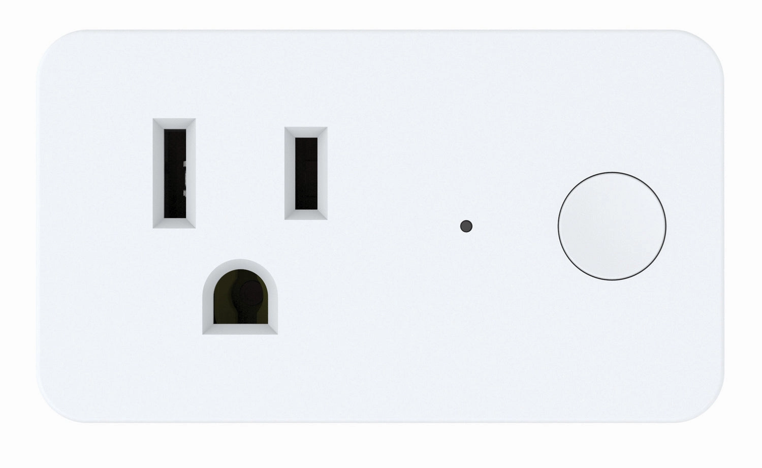 Smart WiFi On/Off Indoor Wall Plug Smart WiFi On/Off Indoor Wall Plug in White Energy-efficient ceiling fan with remote