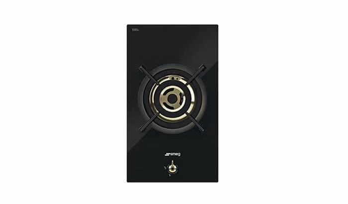 Smeg PC31GNO 30CM Black Glass Gas Hob, 1 burner   PC32GNO 30CM Black Glass Gas Hob, 2 burners   KSET9XE2 90cm Telescopic Hood with Stainless Steel   SF6381X Fan Assisted Oven 60cm Classica Aesthetic Effect Front Panel Bundle Deal
