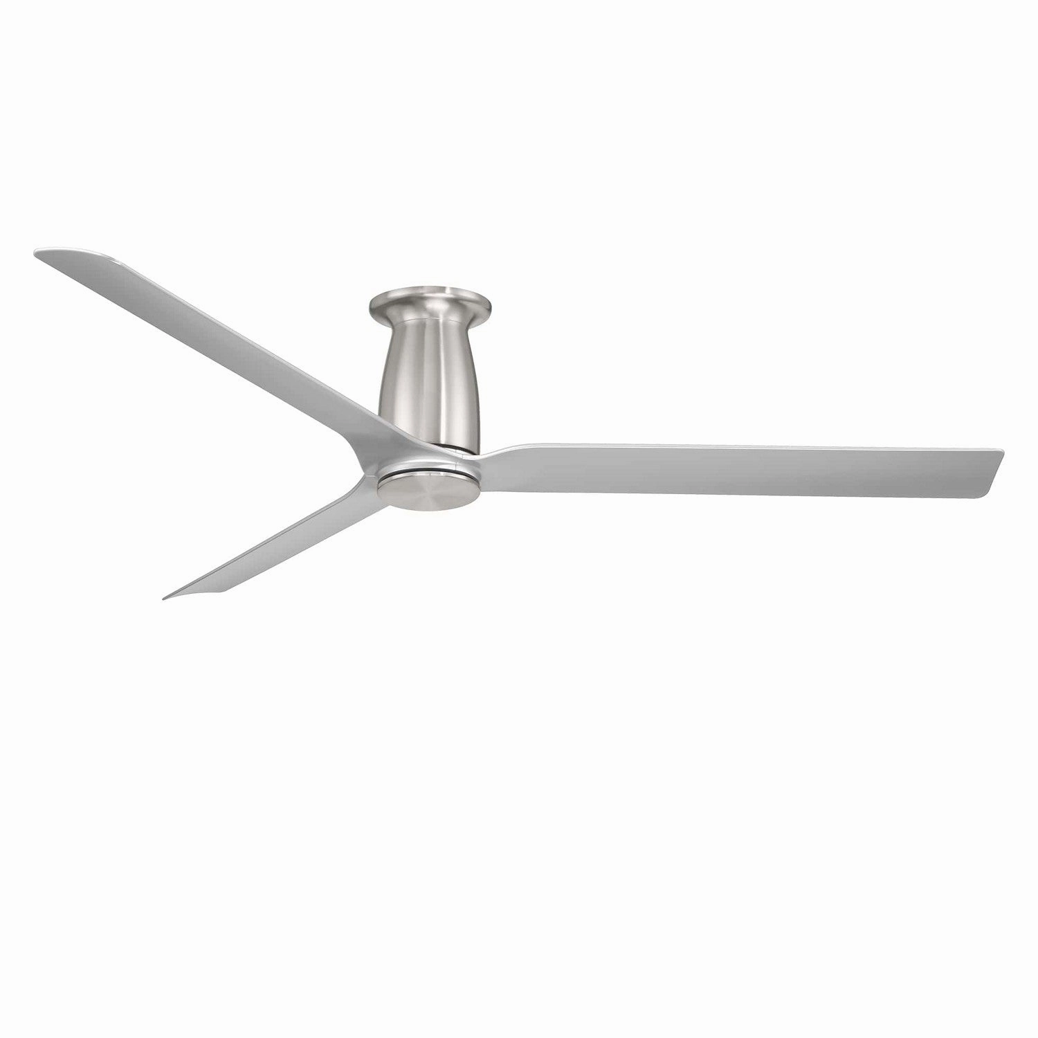 Smooth 52"Ceiling Fan Brushed Nickel/Silver