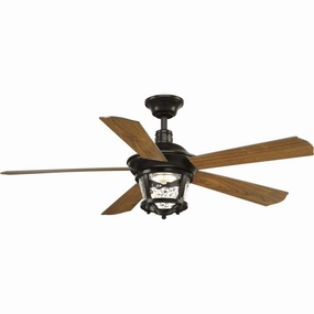 Smyrna 52"Ceiling Fan Antique Bronze weatherproof fans for outdoor environments