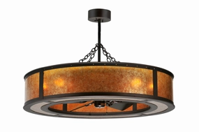 Smythe Craftsman Eight Light Chandelier quiet small fans for desk or nightstand