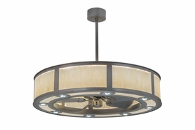 Smythe Craftsman LED Chandel-Air multi-speed fans with easy controls