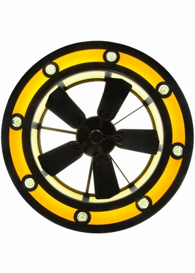 Smythe Craftsman LED Chandel-Air cool breeze fans for quiet operation