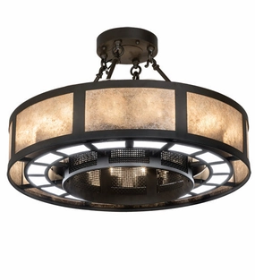 Smythe Craftsman LED Chandel-Air affordable cooling fans for summer
