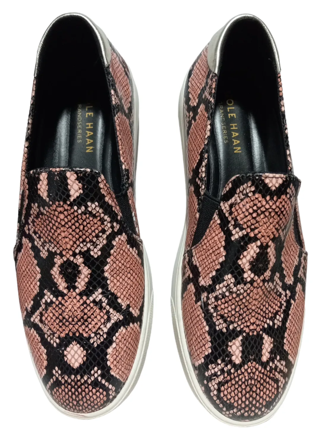 Snakeskin Print Shoes Sneakers Cole-haan, Size 8 cole haan