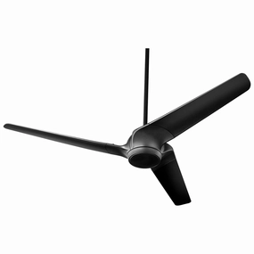 Sol 52"Ceiling Fan Black oscillating medium fans with strong airflow