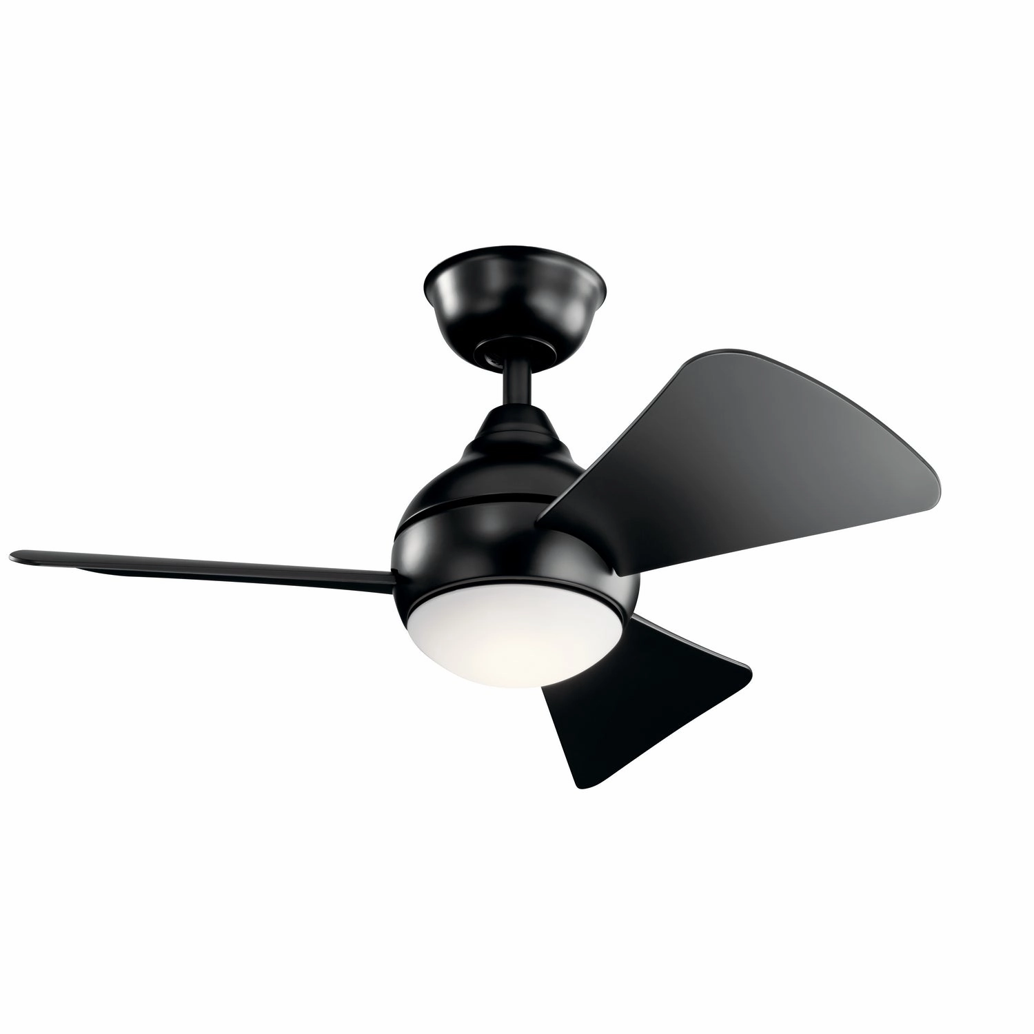 Sola 34"Ceiling Fan Satin Black
