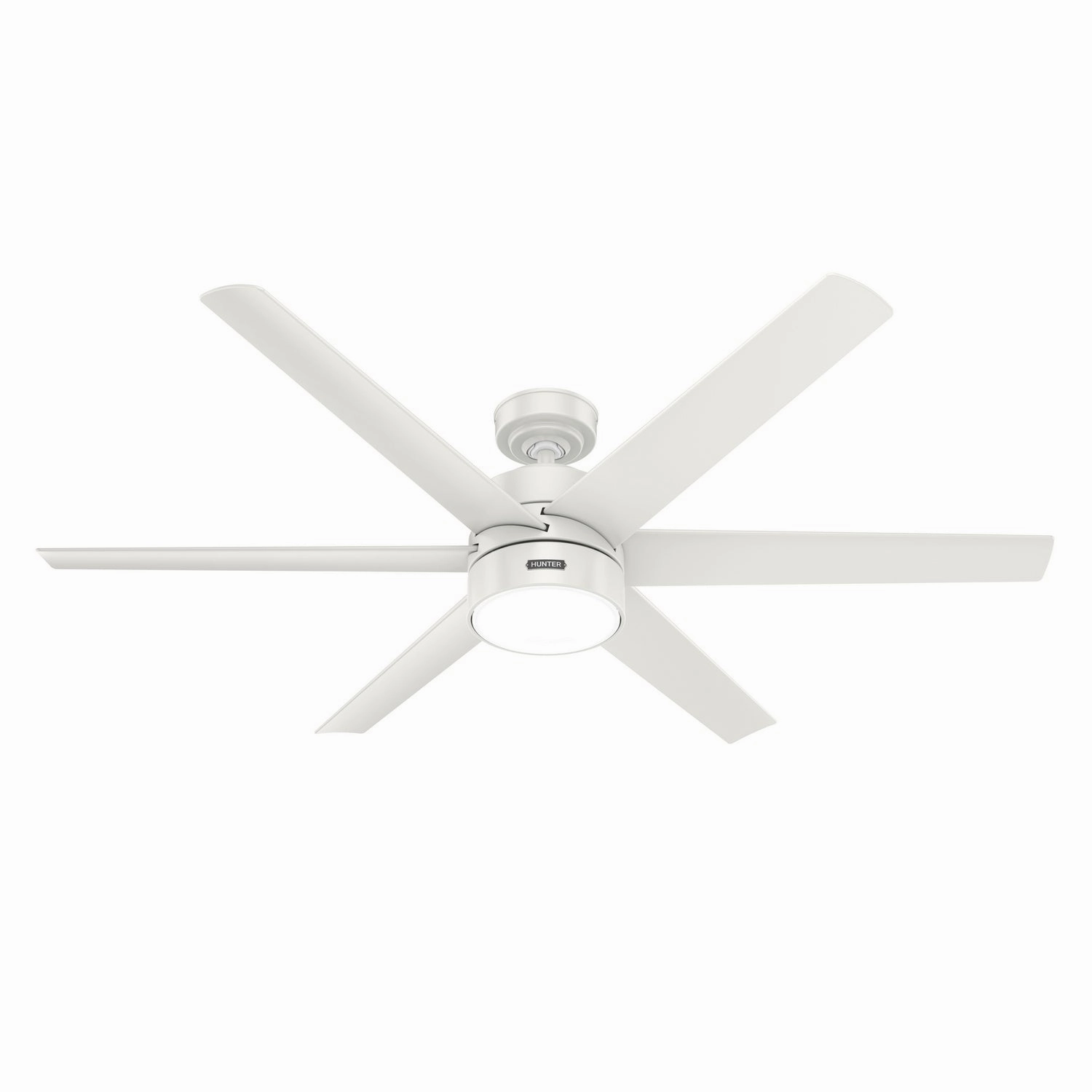 Solaria 60"Ceiling Fan Fresh White modern electric fans for minimalist decor