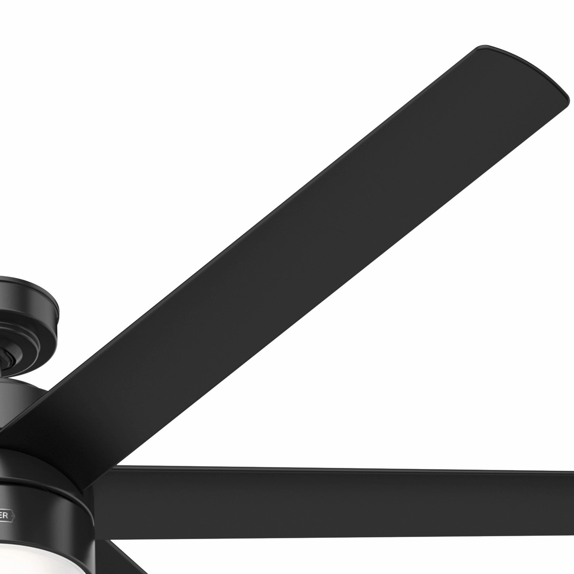 Solaria 72"Ceiling Fan Matte Black