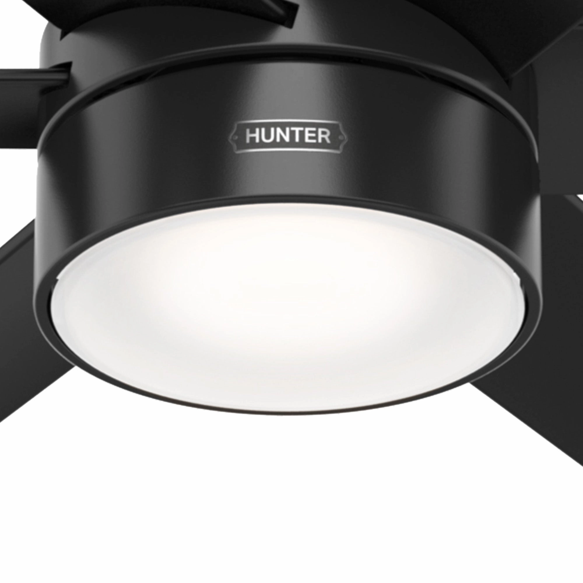 Solaria 72"Ceiling Fan Matte Black