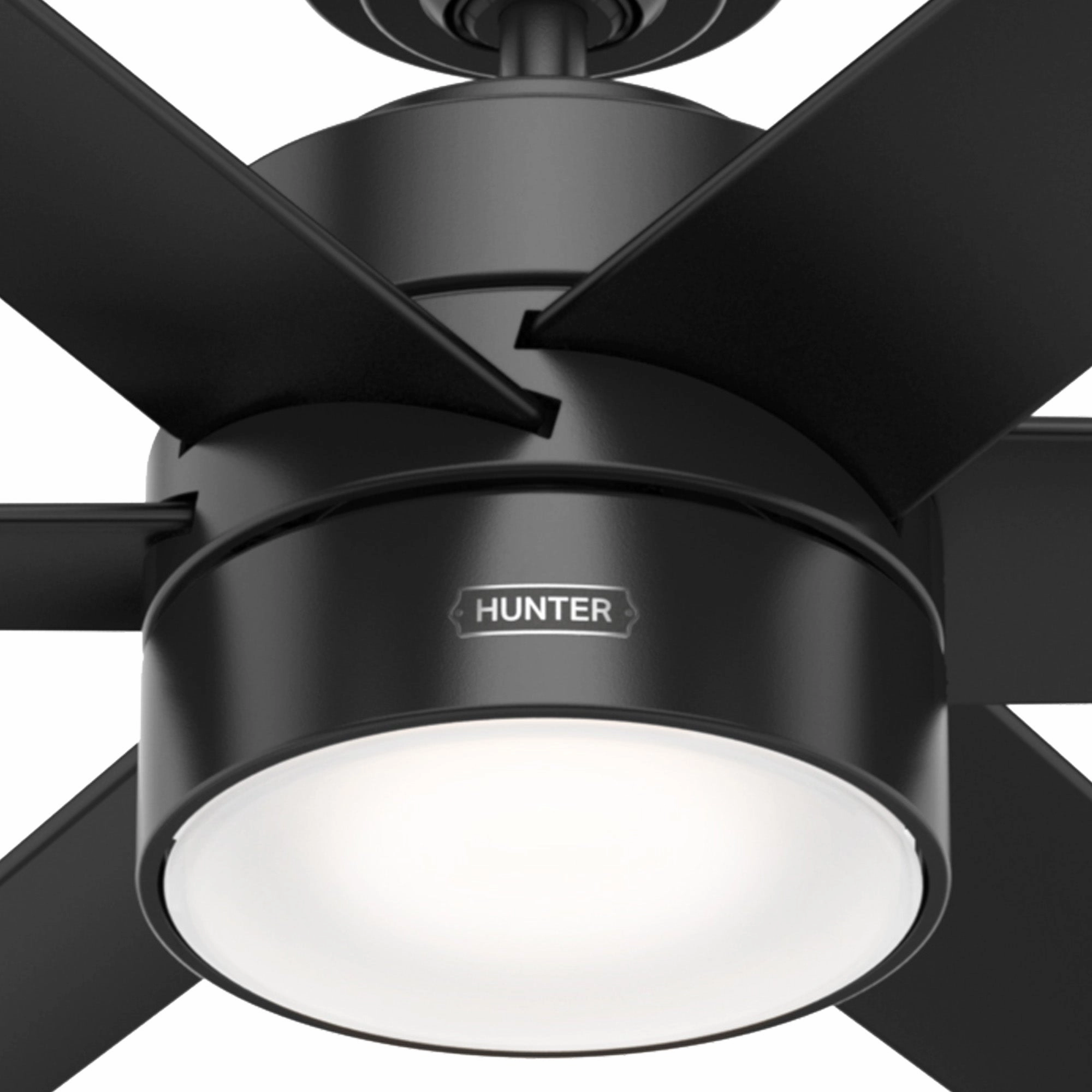 Solaria 72"Ceiling Fan Matte Black