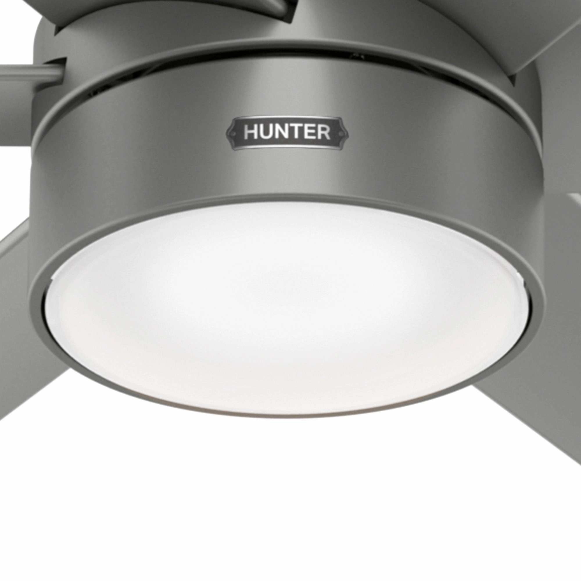 Solaria 72"Ceiling Fan Matte Silver