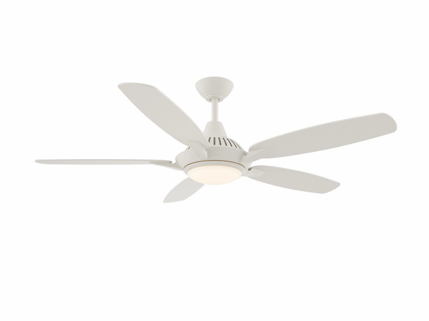 Solero 52"Ceiling Fan Matte Black