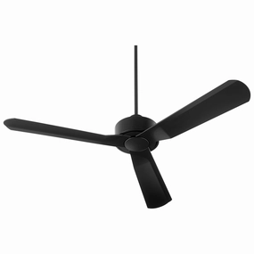 Solis 56"Ceiling Fan Black weatherproof fans for outdoor environments