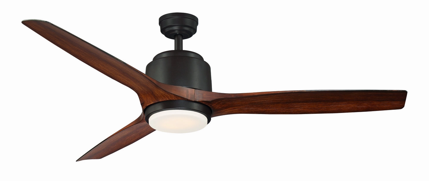 Sora 56"Ceiling Fan Textured Brown affordable medium fans for summer