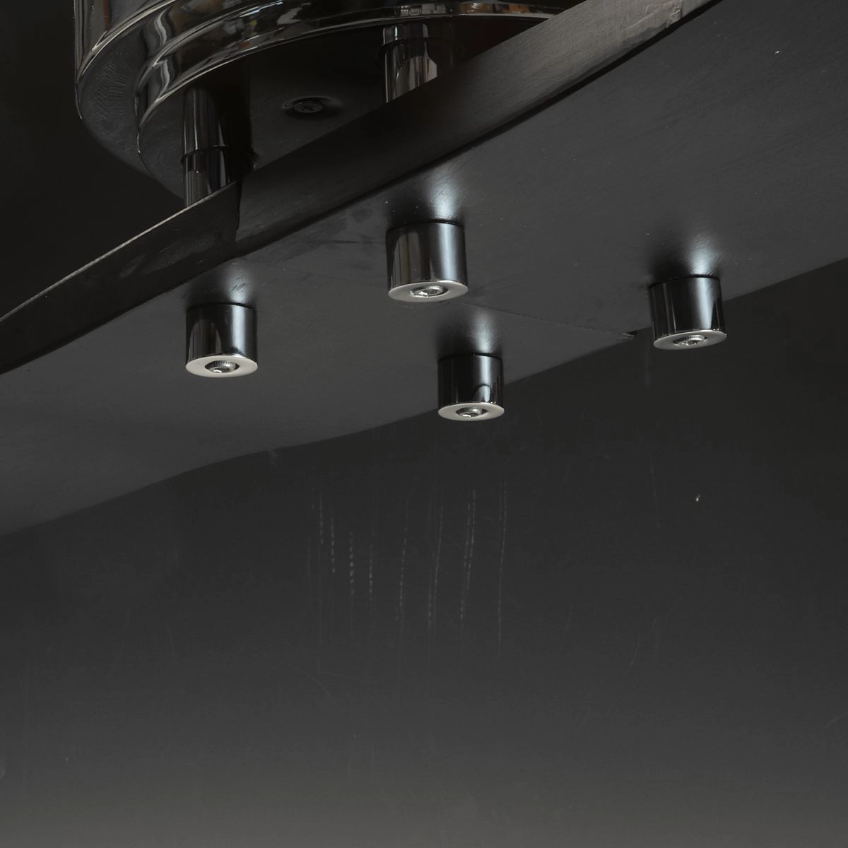 Spades 56"Ceiling Fan Polished Chrome