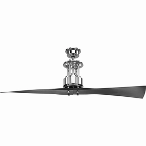 Spades 56"Ceiling Fan Polished Chrome oscillating electric fans for full room circulation