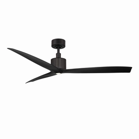 Spinster 60"Ceiling Fan Matte Black outdoor exterior fans for patio cooling