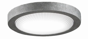 Spitfire LED Light Kit Galvanized indoor electric fans with remote control