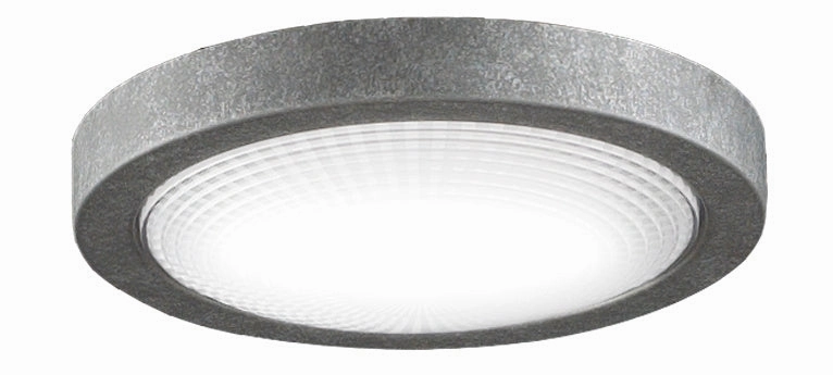 Spitfire LED Light Kit Galvanized indoor electric fans with remote control