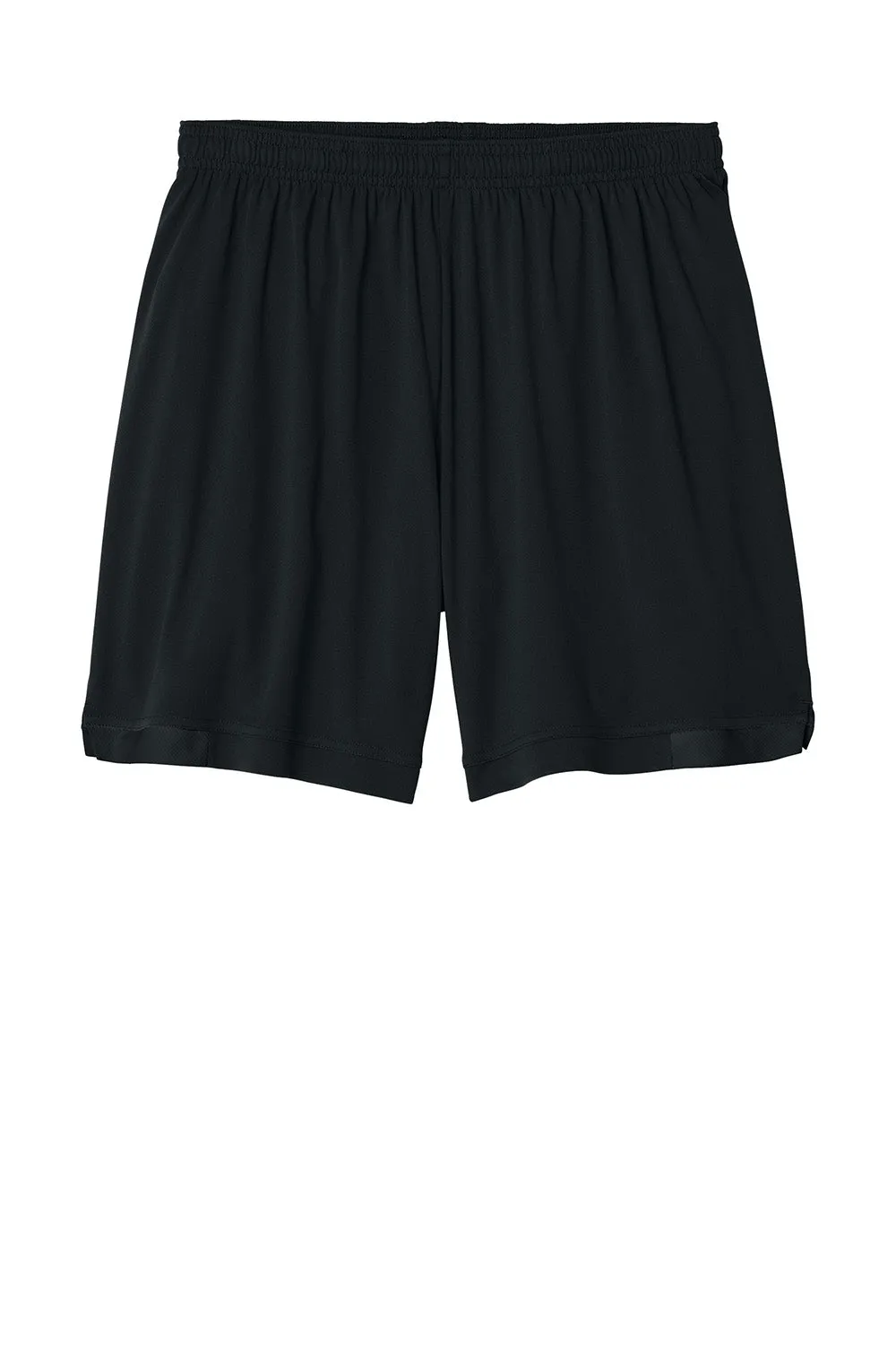 Sport-Tek Mens Club Moisture Wicking Shorts - Black/Black Clothing Sport-Tek