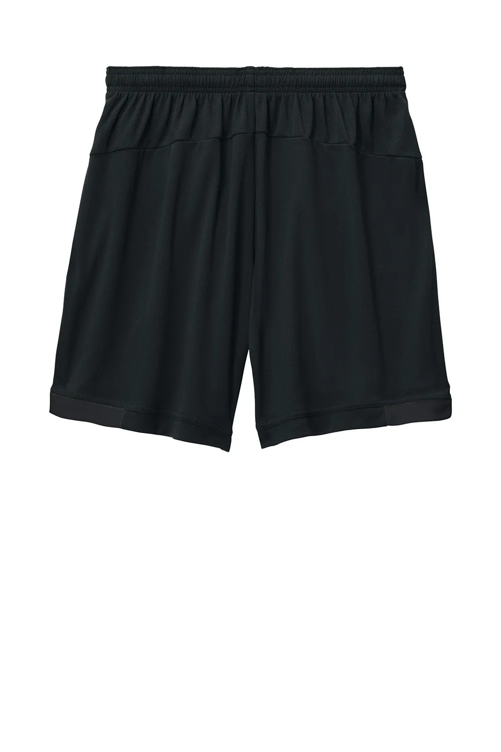 Sport-Tek Mens Club Moisture Wicking Shorts - Black/Black Clothing Sport-Tek