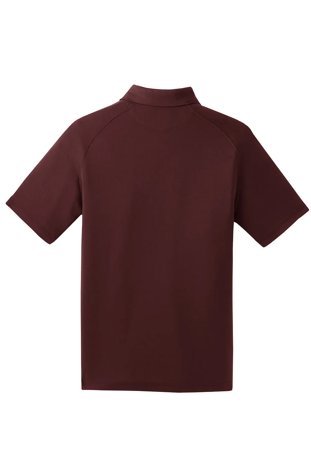 Sport-Tek Mens Dry Zone Moisture Wicking Short Sleeve Polo Shirt - Maroon Clothing Sport-Tek