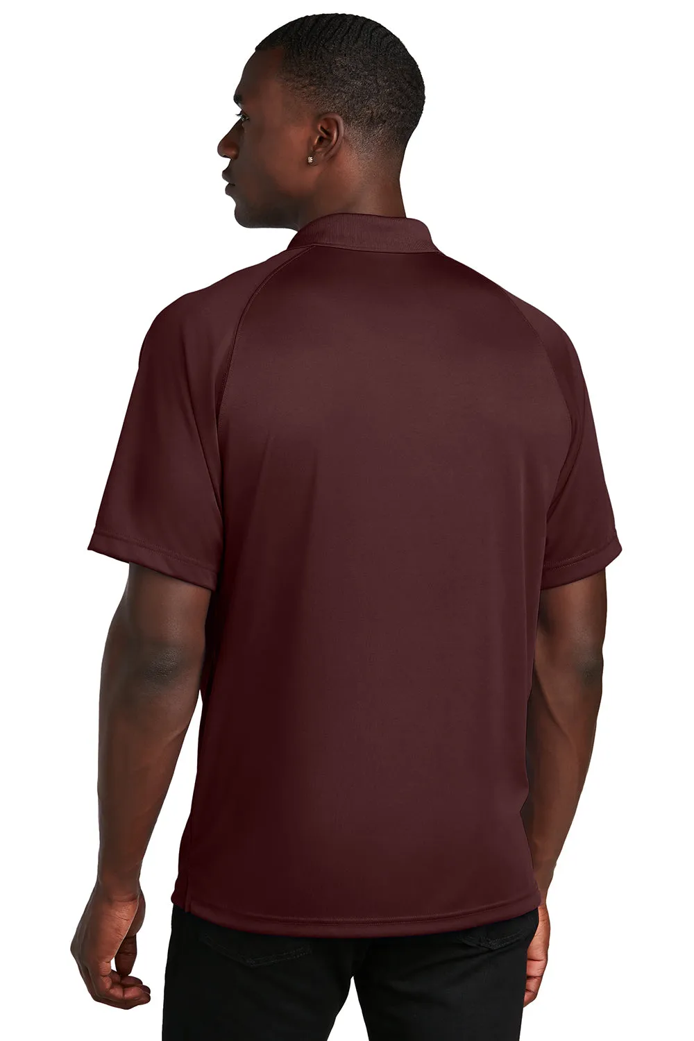 Sport-Tek Mens Dry Zone Moisture Wicking Short Sleeve Polo Shirt - Maroon Clothing Sport-Tek