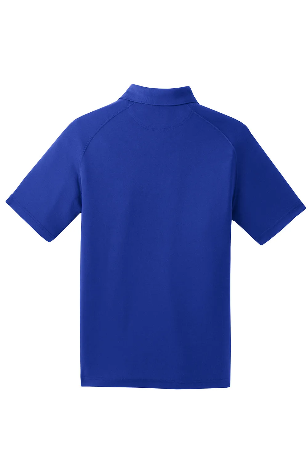 Sport-Tek Mens Dry Zone Moisture Wicking Short Sleeve Polo Shirt - True Royal Blue Clothing Sport-Tek
