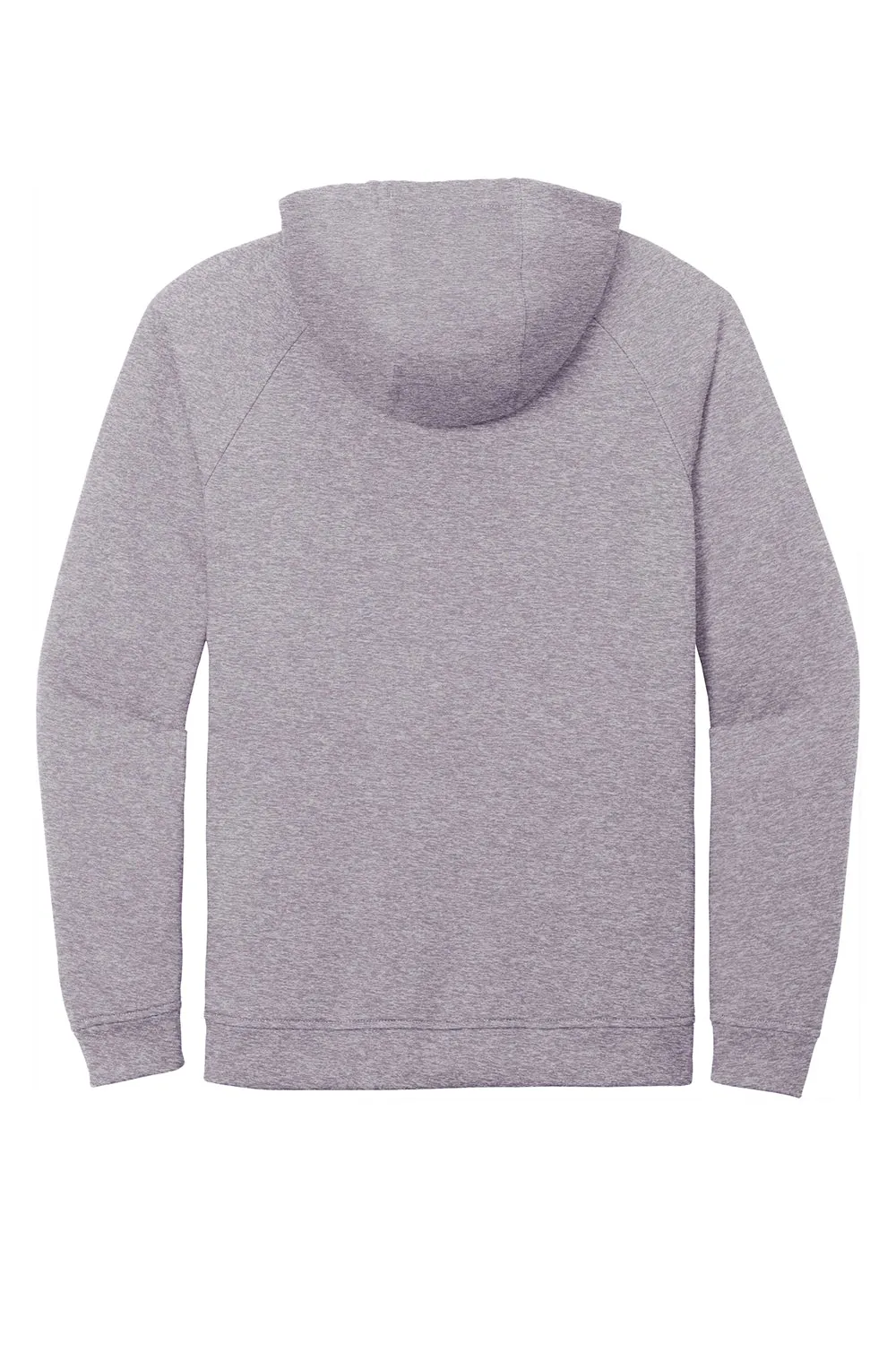 Sport-Tek Mens French Terry Hooded Sweatshirt Hoodie w/ Pouch Pocket - Heather Grey Clothing Sport-Tek