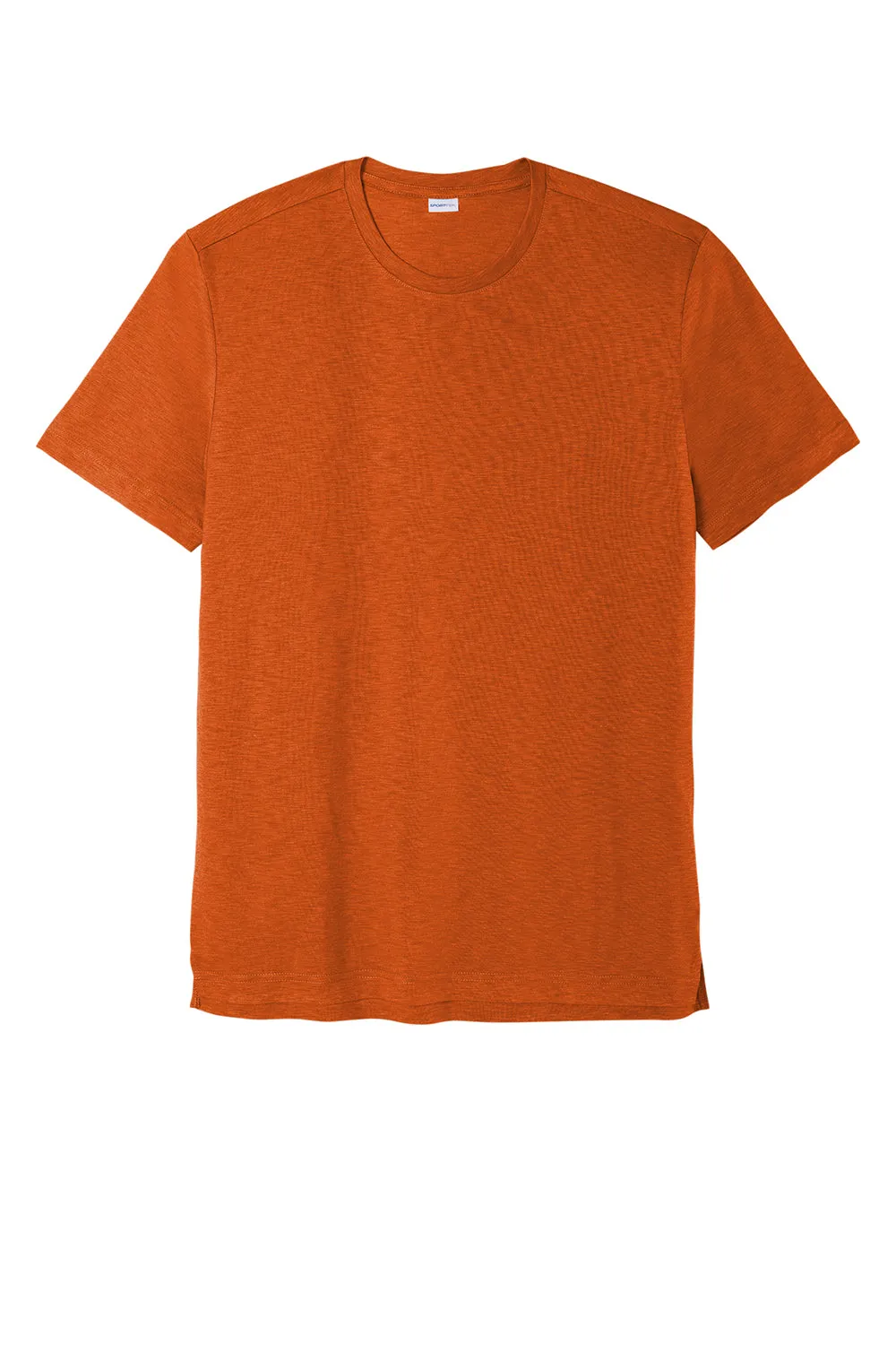 Sport-Tek Mens Strive Moisture Wicking Short Sleeve Crewneck T-Shirt - Texas Orange - Closeout Clothing Sport-Tek