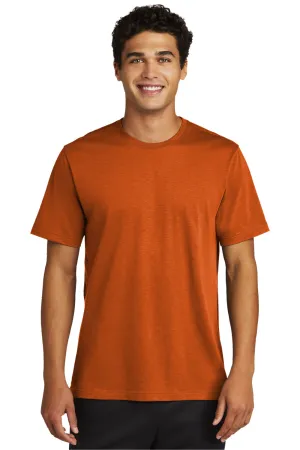 Sport-Tek Mens Strive Moisture Wicking Short Sleeve Crewneck T-Shirt - Texas Orange - Closeout Clothing Sport-Tek