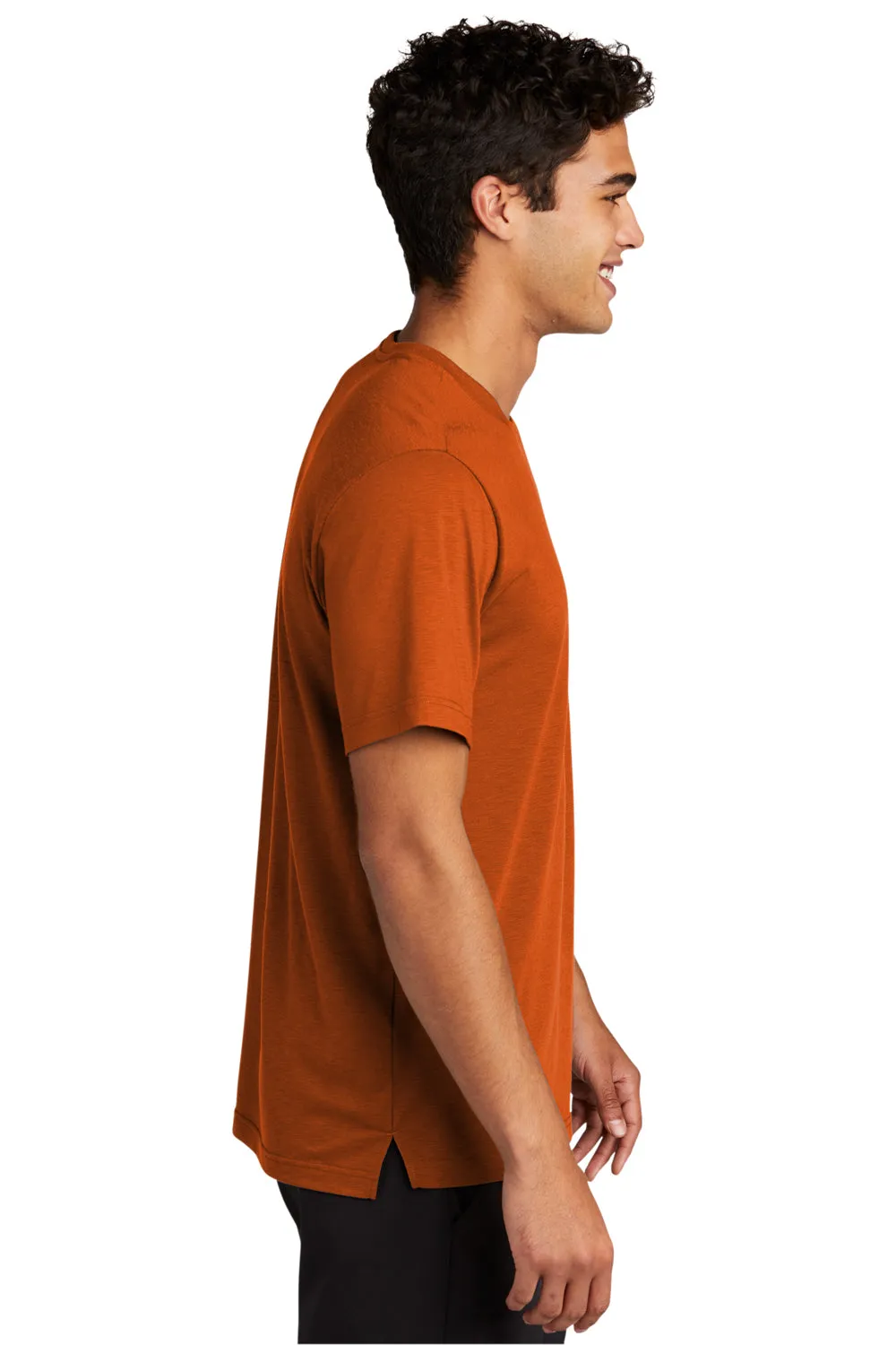 Sport-Tek Mens Strive Moisture Wicking Short Sleeve Crewneck T-Shirt - Texas Orange - Closeout Clothing Sport-Tek