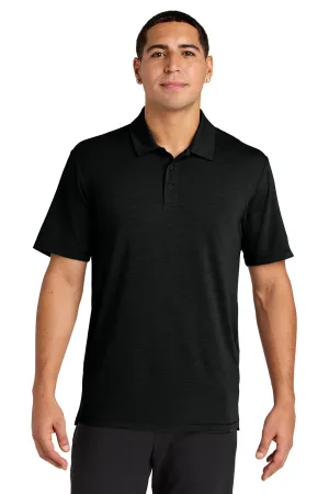 Sport-Tek Mens Versa Moisture Wicking Short Sleeve Polo Shirt - Black Clothing Sport-Tek