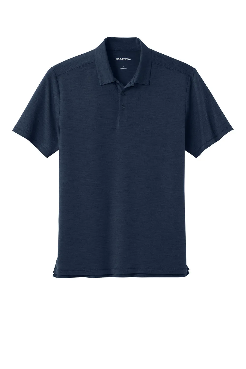 Sport-Tek Mens Versa Moisture Wicking Short Sleeve Polo Shirt - True Navy Blue Clothing Sport-Tek