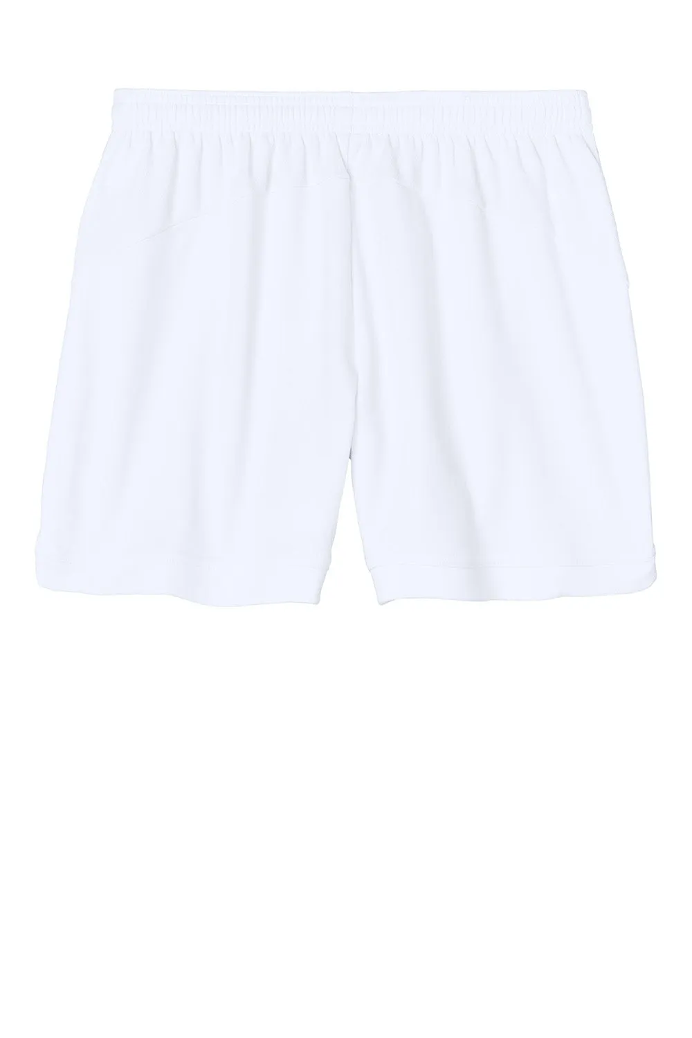 Sport-Tek Womens Club Moisture Wicking Shorts - White/White Clothing Sport-Tek