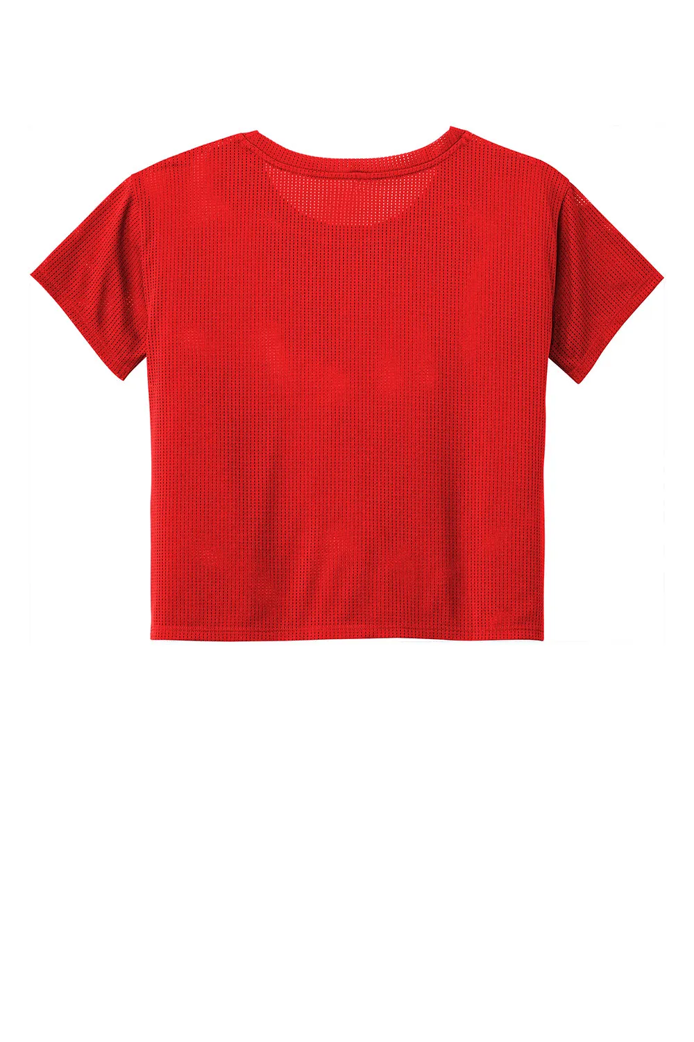 Sport-Tek Womens Draft Crop Short Sleeve Crewneck T-Shirt - True Red Clothing Sport-Tek