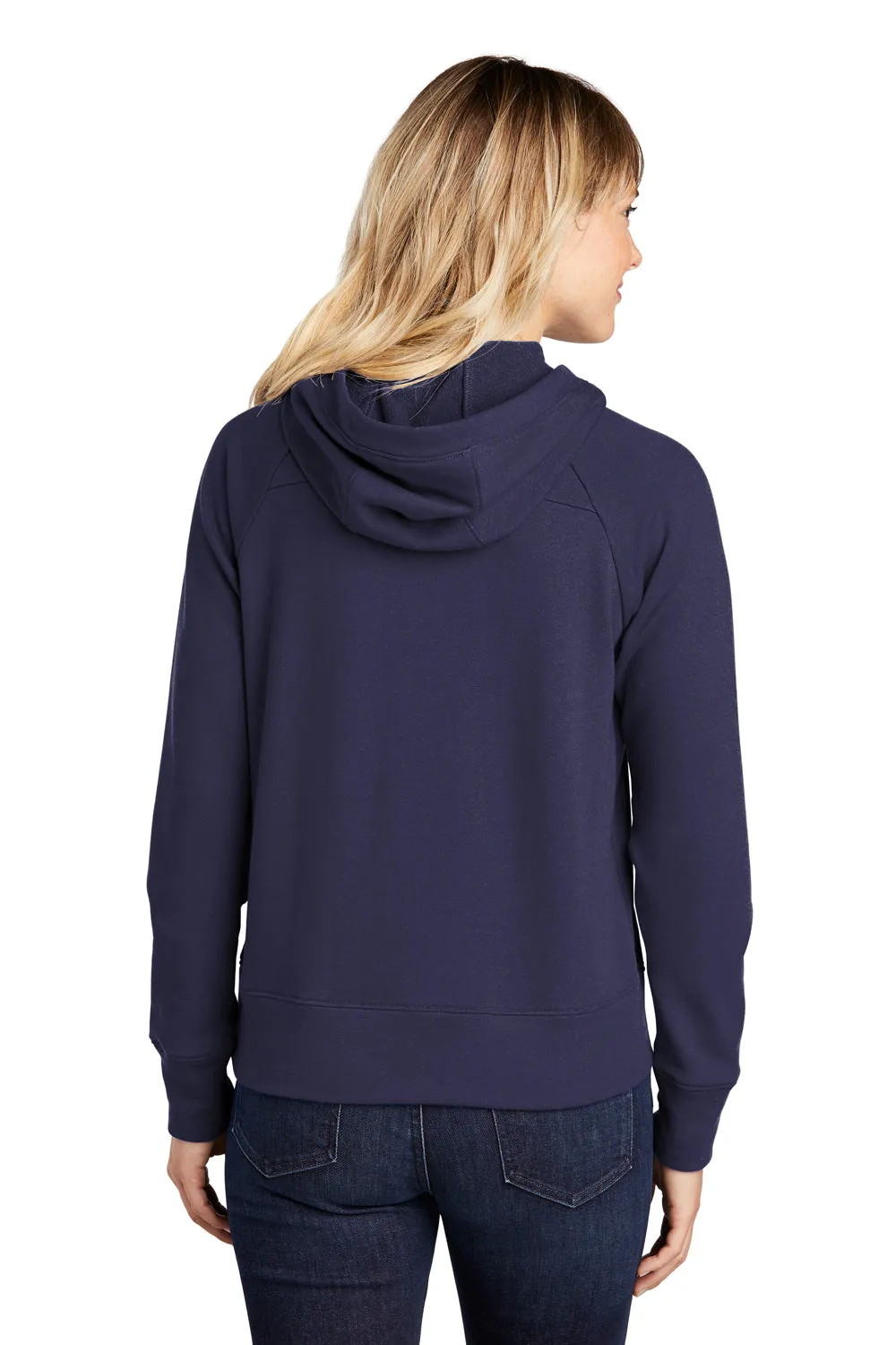 Sport-Tek Womens French Terry Hooded Sweatshirt Hoodie - True Navy Blue - Closeout Clothing Sport-Tek