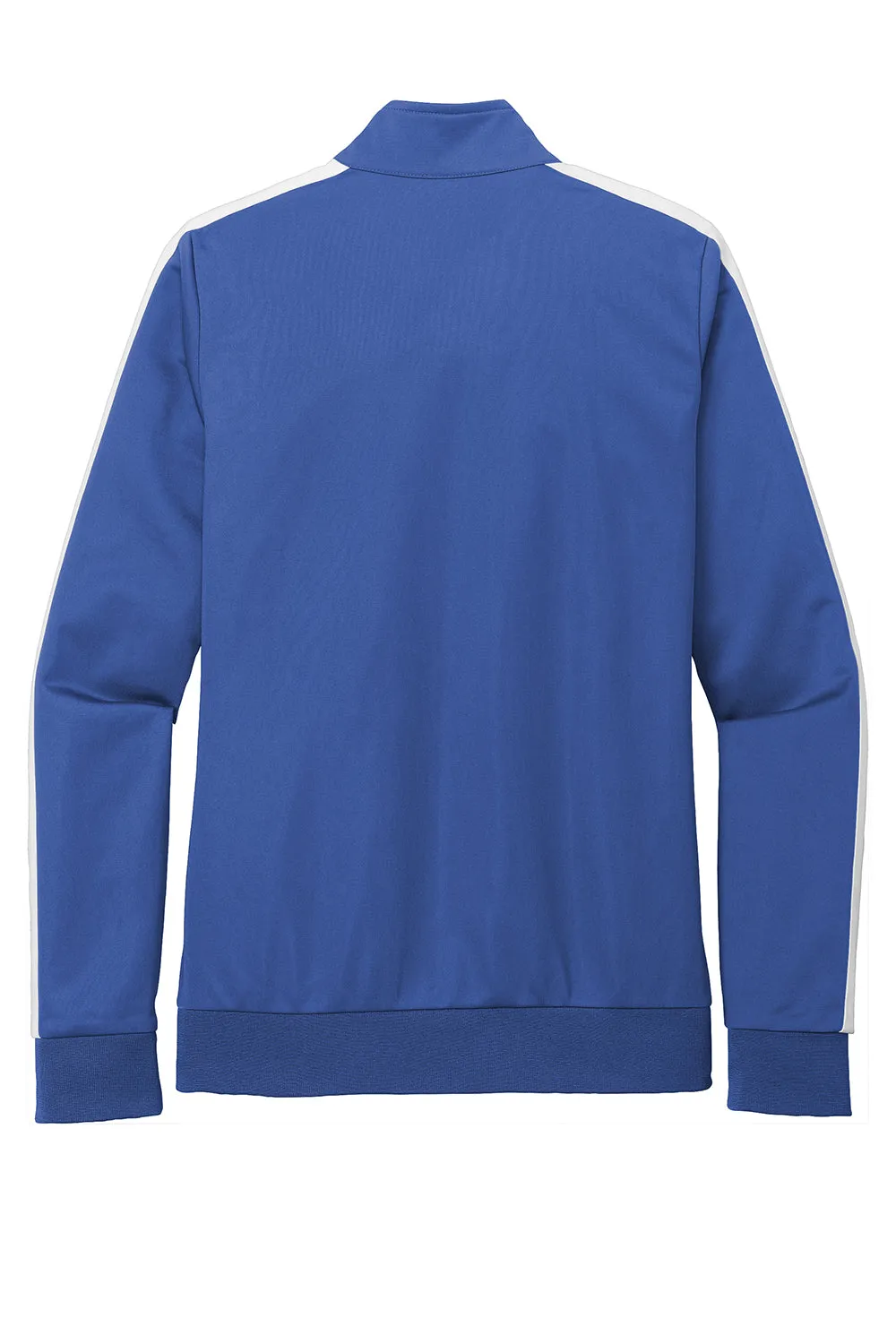 Sport-Tek Womens Full Zip Track Jacket - True Royal Blue/White - Closeout Clothing Sport-Tek