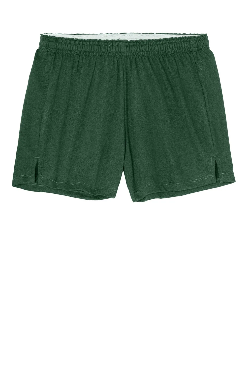 Sport-Tek Womens Jersey Knit Squad Shorts - Forest Green Clothing Sport-Tek