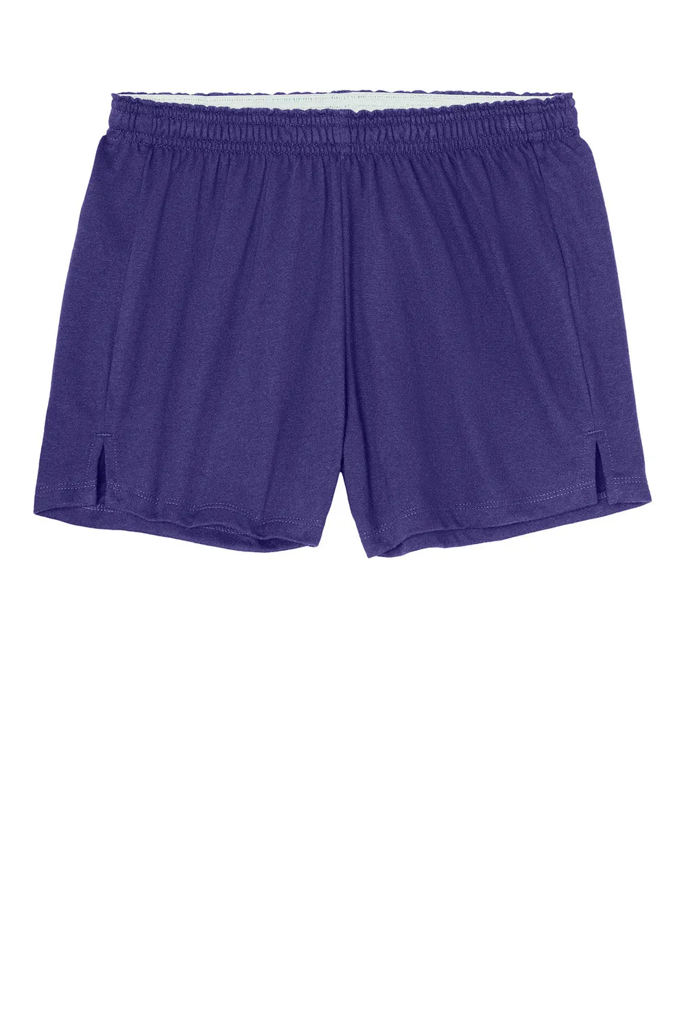 Sport-Tek Womens Jersey Knit Squad Shorts - Purple Clothing Sport-Tek
