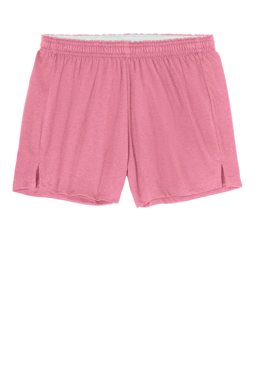 Sport-Tek Womens Jersey Knit Squad Shorts - True Pink Clothing Sport-Tek